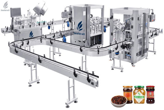 주문 고속 에너지 효율 소스 자동 병 채울기 자동 액체 포장 기계 online manufacture